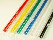 【選べる7色】フレックスストロー包装　６×２１０ＭＭ　１０，０００本※ご注文前に在庫確認をお願いいたします。