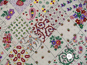 SOULEIADO ソレイアードの生地　デジレ クリーム色(0673-27)