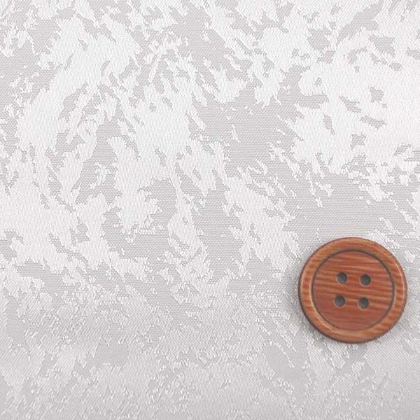 イベントや衣装に最適な光沢感のある素材　ポリエステルジャガード　フレイム（炎）　白　5613-01