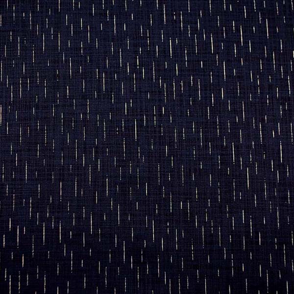 むら糸和柄　縦雫