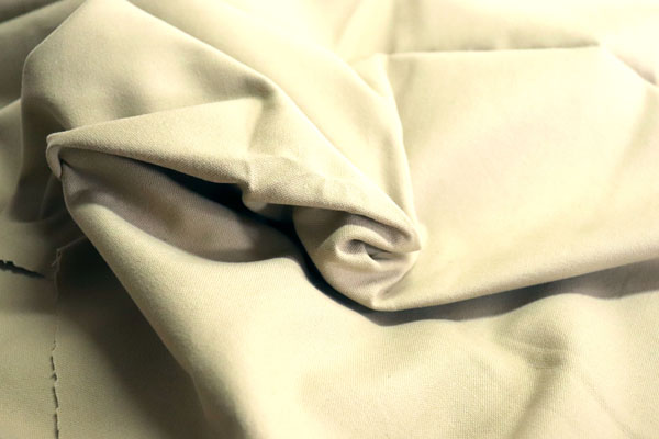 運動会やイベントなどに使える広い巾の布　２２８ｃｍ巾のオックスフォード　ベージュ