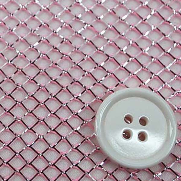 １ＷＡＹ　ラメネット　ピンク（蛍光ピンク）地にシルバー　5606-12