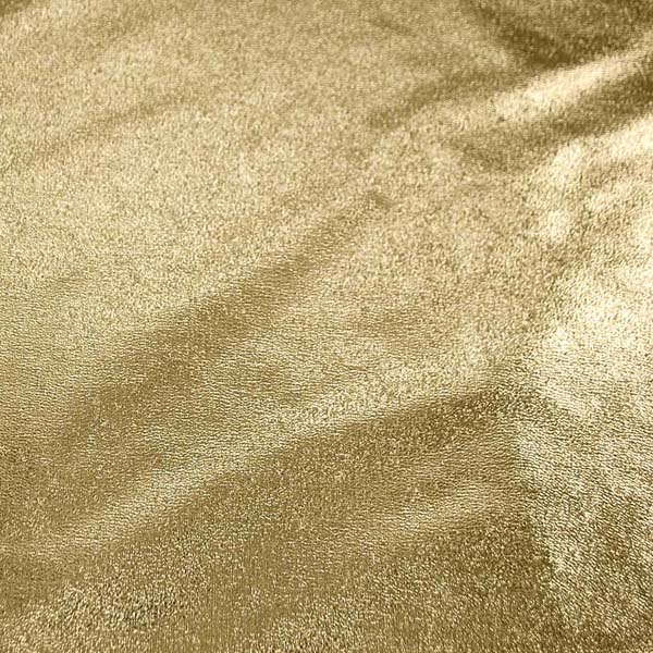 よさこいや衣装やディスプレイに最適な　ラメ　シャンブレー　ゴールド（ゴールド糸×ブラック糸）