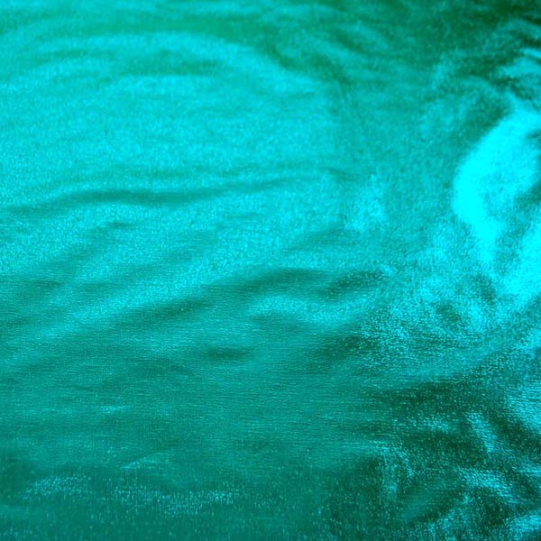 よさこいや衣装やディスプレイに最適な　ラメ　シャンブレー　シーグリーン（グリーン糸×イエロー糸）