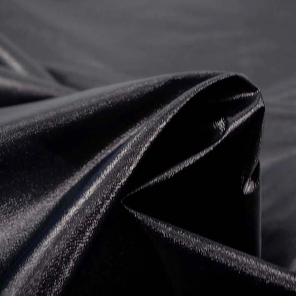 よさこいや衣装やディスプレイに最適な　ラメ　シャンブレー　ブラック（ブラック糸×シルバー糸）