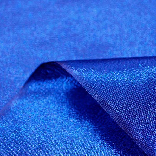 よさこいや衣装やディスプレイに最適な　ラメ　シャンブレー　ブライトンブルー（ブルー糸×ブラック糸）