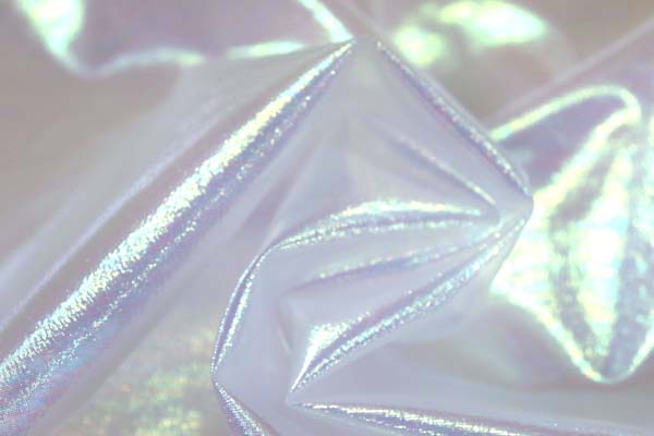 パールタイプのラメシャンブレー　ベース色ホワイト