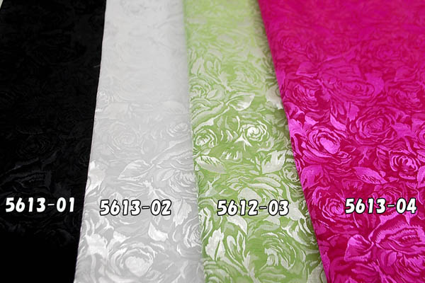 シャンブレーシャンタン　ローズジャガード　-75～78