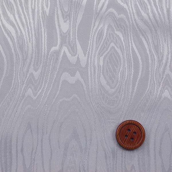 よさこいや舞台衣装に最適な　光沢感のある素材　ポリエステルジャガード　モアレ　白