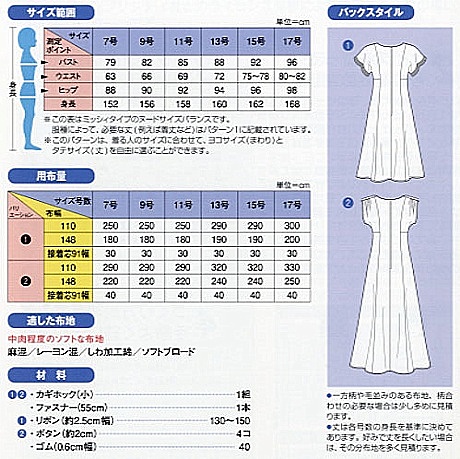 フレンチスリーブワンピース (722)