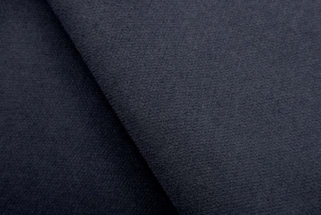 ストレッチダブルジョーゼット服地　ネイビー