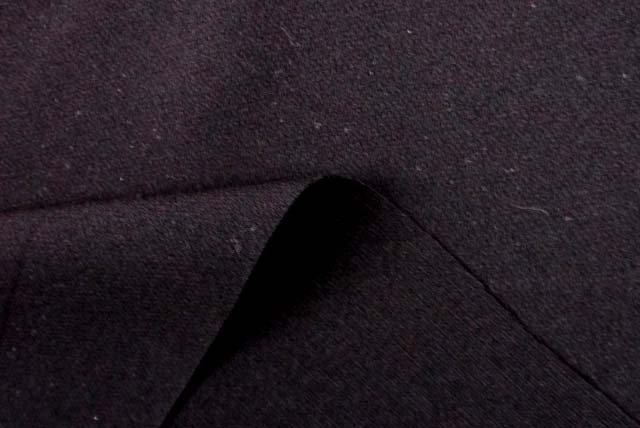 ストレッチダブルジョーゼット服地　黒
