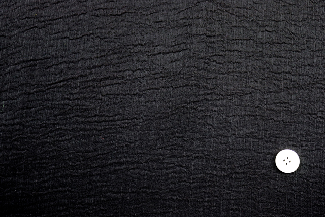 トリアセからみ楊柳 ブラックフォーマル 黒