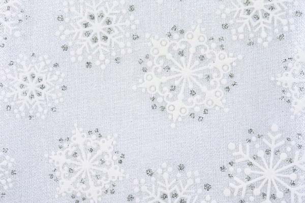 雪の結晶オーガンジーマスクキット　白