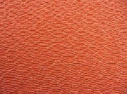 無地のレーヨンちりめん生地 縮緬生地 猩々緋・オレンジ色(0669-64)