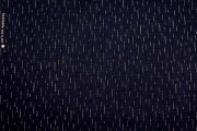 むら糸和柄　縦雫
