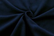 プレミアムバルキーフリース生地　濃紺【50cm単位】 （f215）