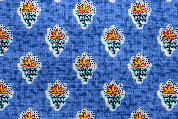 SOULEIADO ソレイアード　プティ・フルール・デ・シャン 　青地