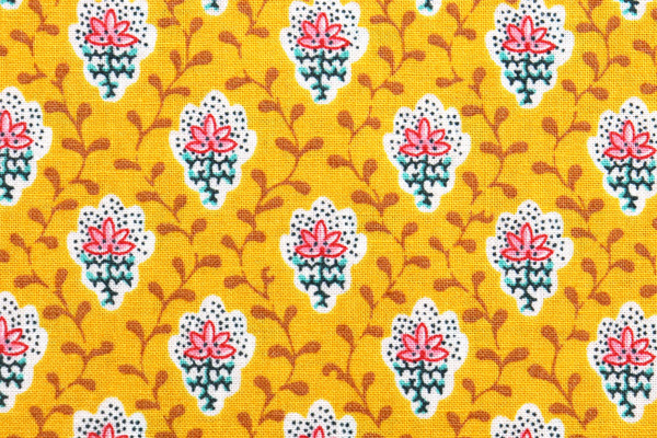 SOULEIADO ソレイアード　プティ・フルール・デ・シャン 　黄地