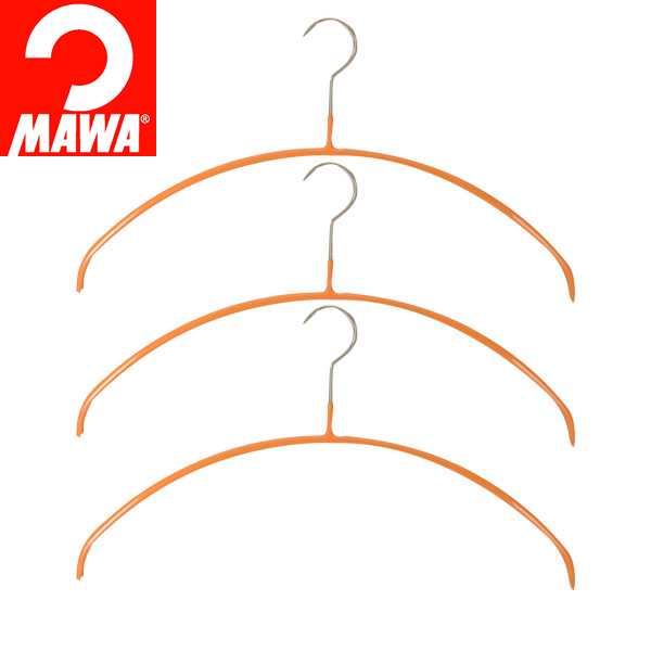 マワハンガー　（MAWA）　レディースライン40　パステルオレンジ