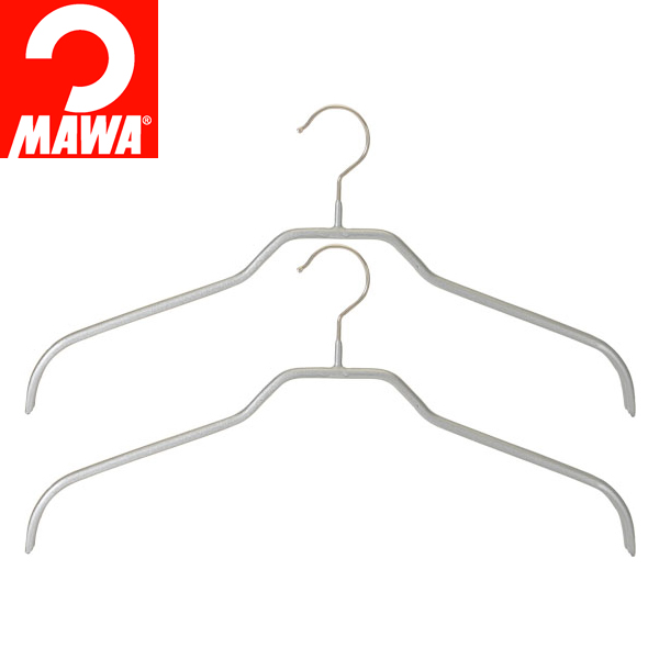 マワハンガー　（MAWA）　レディース41　ラメ・シルバー　2P