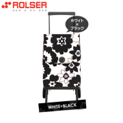 ロルサー（ROLSER）ショッピングカート・オルビータ・フラワー45L（ホワイト・ブラック）