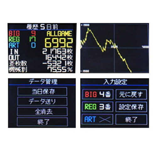 新品】 超小型！十字キー式ミニカウンター