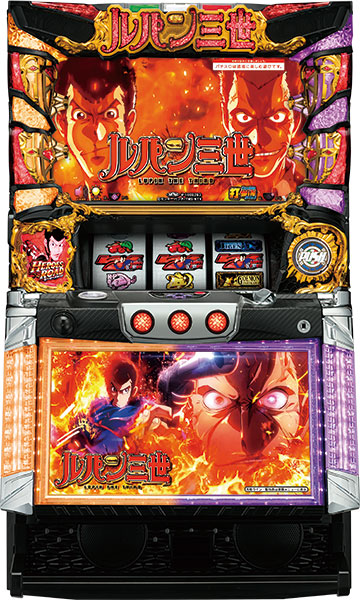 パチスロ　ルパン三世　世界解剖　オリンピア　実機　不要機付 パチスロ ルパン三世 世界解剖／K1（オリンピア）コイン不要機付き