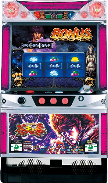パチスロ 蒼天の拳2コイン不要機付き