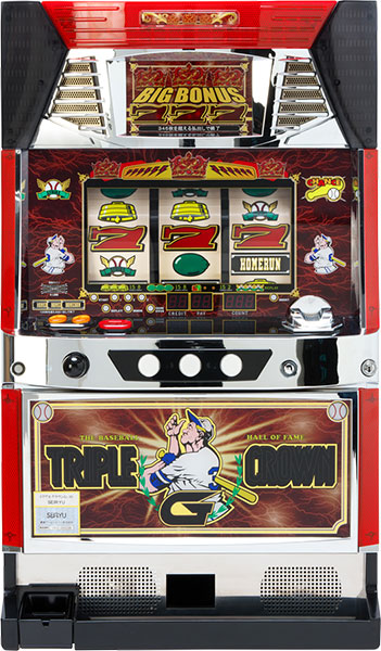 実機 ニュートリプルクラウン3-30 コイン不要機仕様