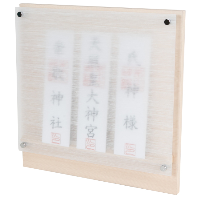 神棚 モダン リビング 壁掛け 棚板無し Neo 110 ヒノキ