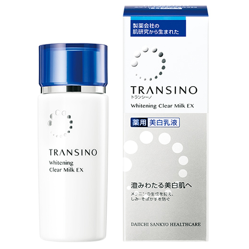 第一三共ヘルスケア トランシーノ 薬用ホワイトニングクリアミルクEX 100mL 医薬部外品 (薬用美白乳液)