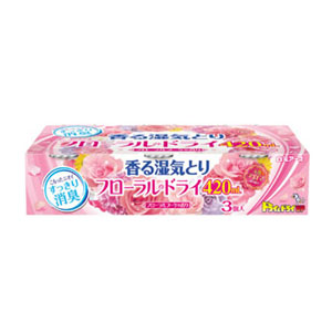 白元アース フローラルドライ 420ml フローラルブーケの香り 420ml×3