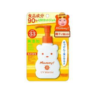 伊勢半 キスミー マミー UVマイルドジェルN 100g SPF33 PA+++