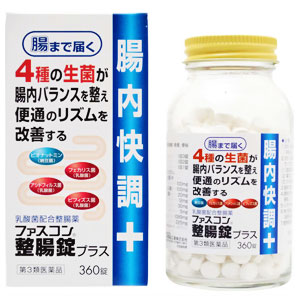 ファスコン　整腸錠プラス　360錠　（第3類医薬品）