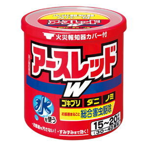 【第2類医薬品】アース製薬 アースレッドW 30～40畳用 50g （くん煙剤）
