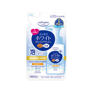 コーセー ソフティモ 泡クレンジングウォッシュ（ホワイト） つめかえ 180ml