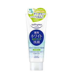 コーセー ソフティモ 薬用洗顔フォーム（ホワイト） スクラブイン 150g 医薬部外品
