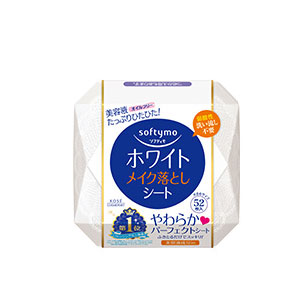 コーセー ソフティモ メイク落としシート（ホワイト） 52枚入