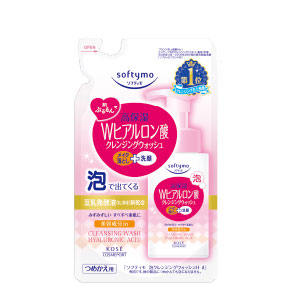 コーセー ソフティモ 泡クレンジングウォッシュ（ヒアルロン酸） つめかえ 180ml