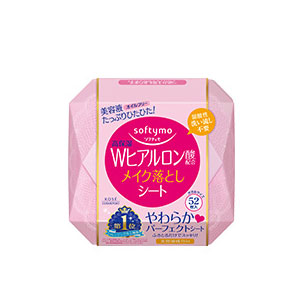 コーセー ソフティモ メイク落としシート（ヒアルロン酸） 52枚入
