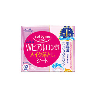 コーセー ソフティモ メイク落としシート（ヒアルロン酸） つめかえ 52枚入