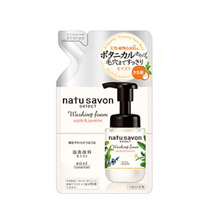 コーセー ソフティモ ナチュサボン セレクト モイスト ウォッシングフォーム つめかえ 160ml