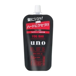 資生堂 uno ウーノ フォグバー FOG BAR がっちりアクティブ つめかえ用 80mL (霧状整髪料)