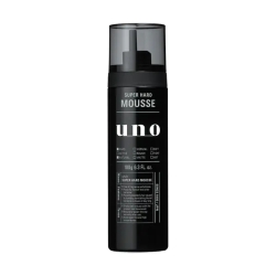 資生堂 uno ウーノ スーパーハードムース 180g (男性用ヘアムース)