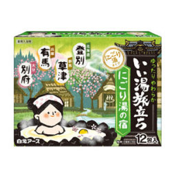 白元アース いい湯旅立ち にごり湯の宿 12包入 医薬部外品