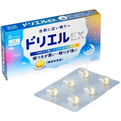 【第(2)類医薬品】エスエス製薬 ドリエルEX 6カプセル (睡眠改善薬)