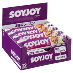 大塚製薬 SOYJOY ソイジョイ 3種のレーズン 12本セット