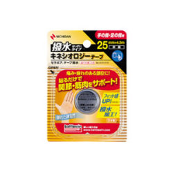 ニチバン バトルウィン セラポアテープ撥水 (キネシオロジーテープ) 25mm×4.5m 1ロール (SEHA25F)
