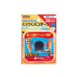 ニチバン バトルウィン くっつくバンデージ 38mm×4m(伸長時) 1ロール (KB38F)